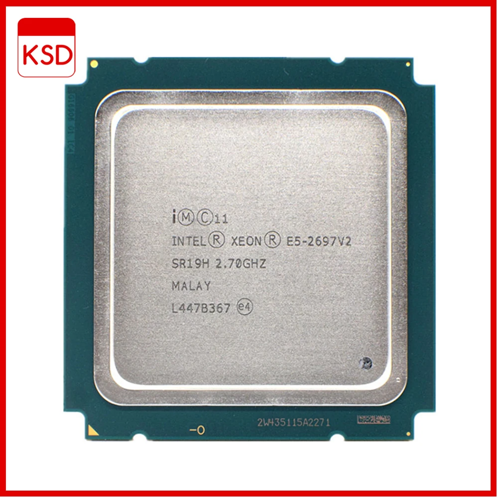 

Intel Xeon E5-2697v2 E5 2697v2 E5 2697 v2 2.7 GHz Twelve-Core Twenty-four-Thread CPU Processor 30M 130W LGA 2011