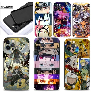 Naruto Namikaze Minato Sakura For iPhone 14 11 13 12 Pro Max Mini XS XSMax XR X SE(2022) 7 8 6 6S Plus 5 13Pro 12Pro 11Pro Coque
