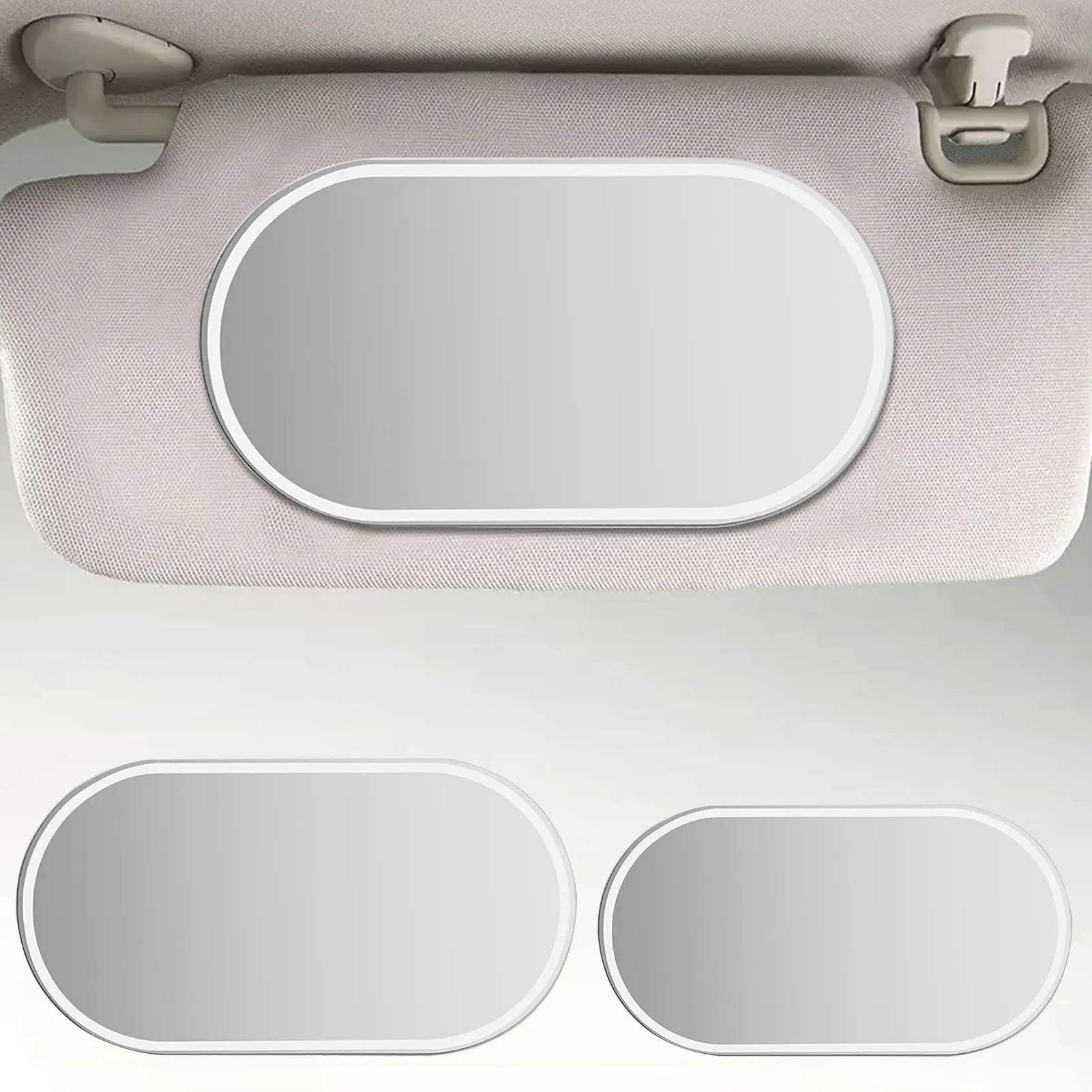 

Car Visor Vanity Mirror Car Makeup Mirror Auto Makeup Mirror Seatback Makeup Mirror For Various Car Truck Automobile Accessories