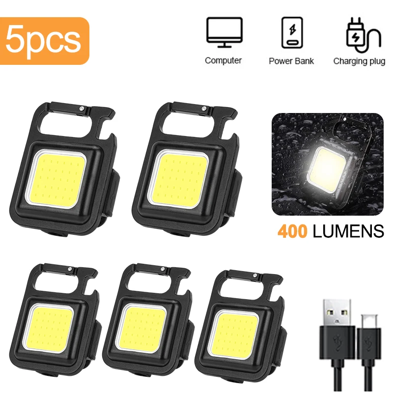 

Портативная светодиодная мини-вспышка с USB-зарядкой, 800 лм