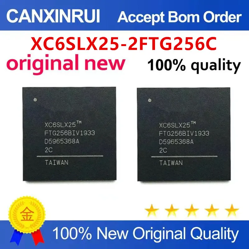 

(5 Pieces)Original New 100% quality XC6SLX25-2FTG256C Electronic Components Integrated Circuits Chip