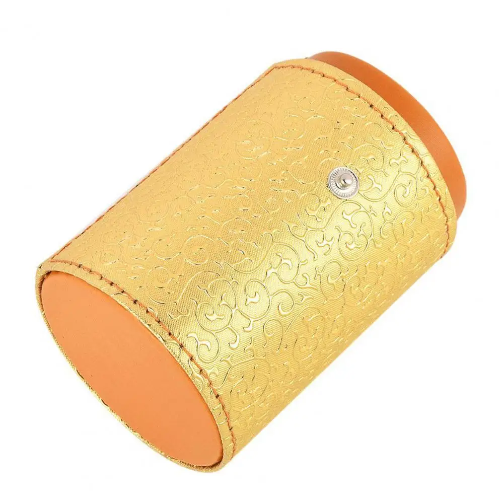 

Waterproof Makeup Storage Bucket Stylish Fine Workmanship Functional Artificial Leather Makeup Brush Storage Bucket