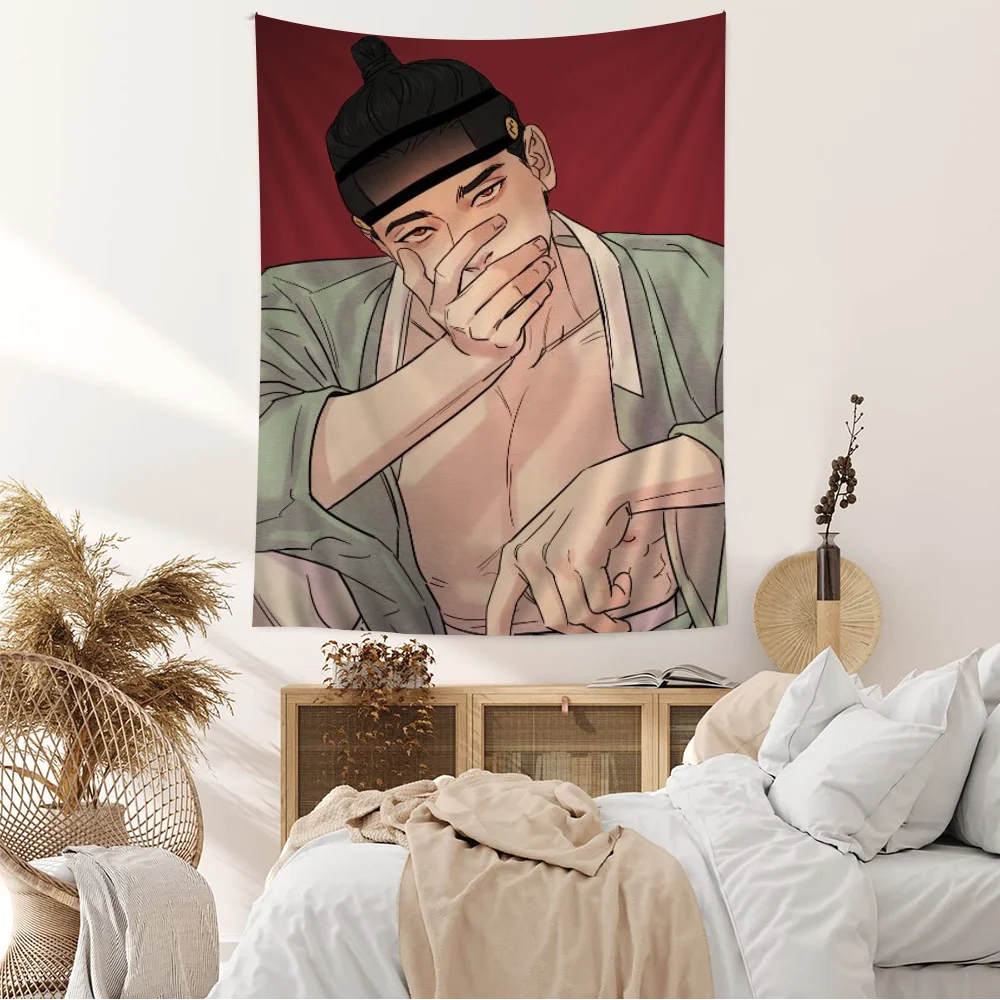 Comic P-Painter Of The N-Night Hanging Bohemian Tapestry Tarot Hippie Wall Rugs Dorm Home Decor