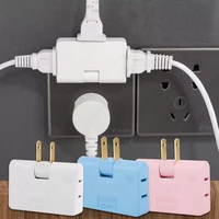 one in three 180 degree rotatable socket converter extension multi plug distributor portable wireless charging socket adapter