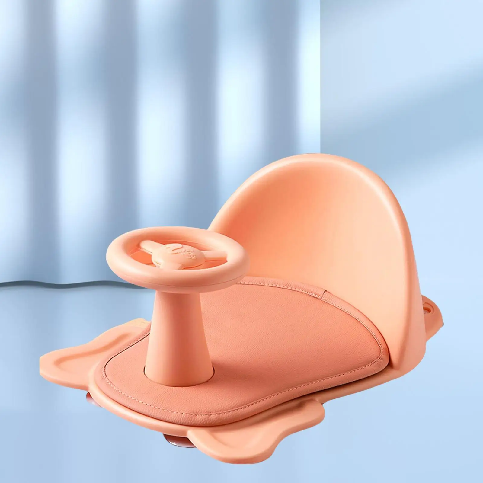 

Bathroom Seat with Suction Cups, Portable Bathtub Seat for Children 6-12 Months