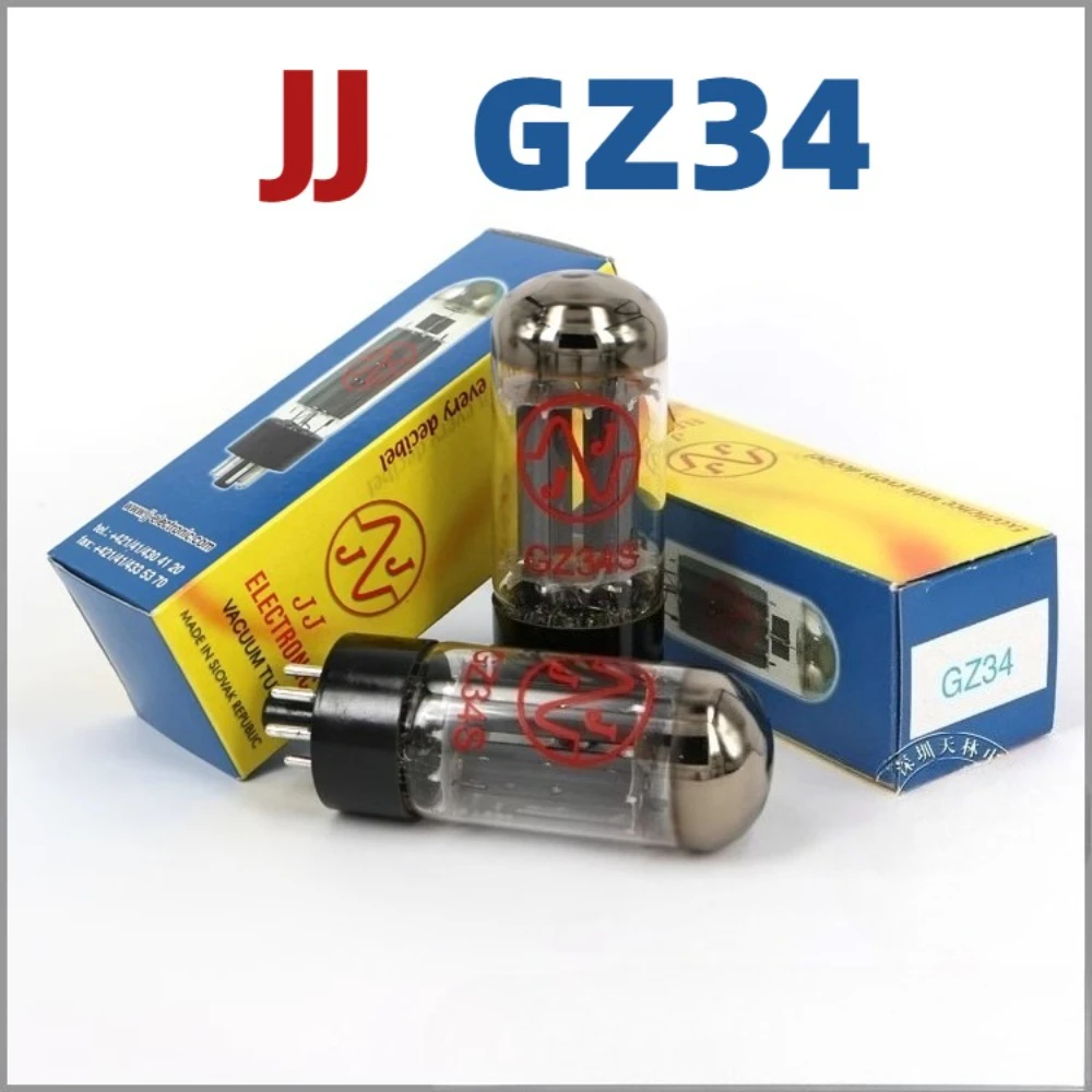 Фото JJ GZ34 вакуумная лампа заменяет 5AR4 HIFI аудиоклапан электронный ламповый усилитель DIY соответствует №1