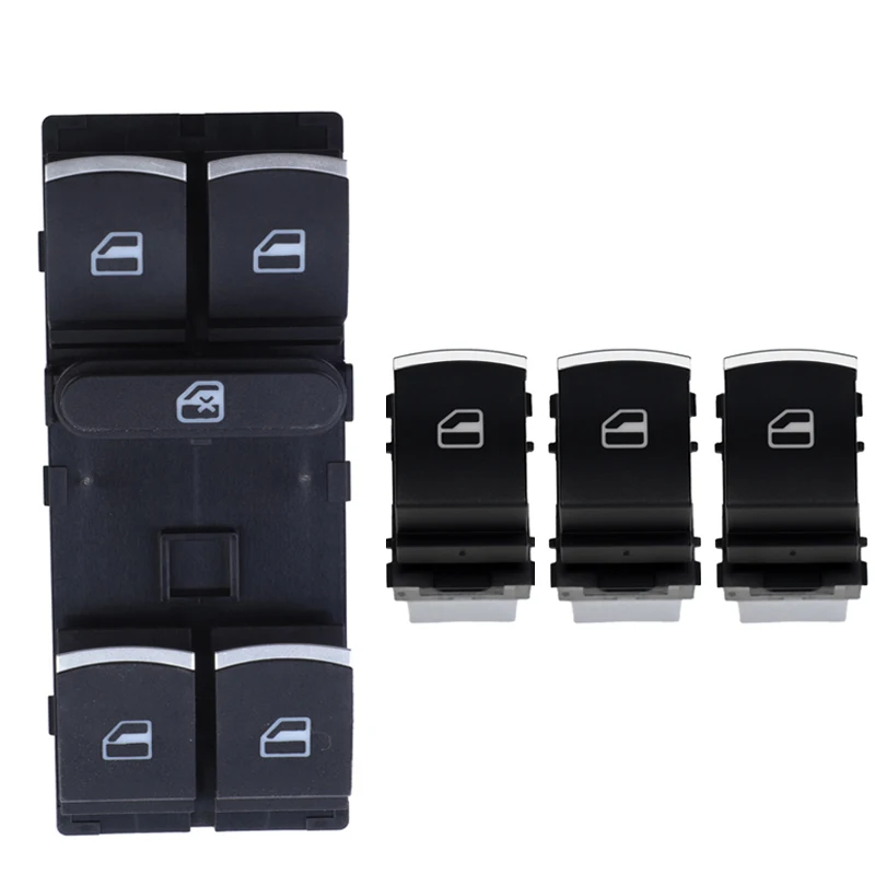 

Кнопка включения стеклоподъемника 5ND959857 5ND959855 для VW Touran Tiguan Passat B6 B7 CC Golf Mk5 MK6 Jetta III AMAROK