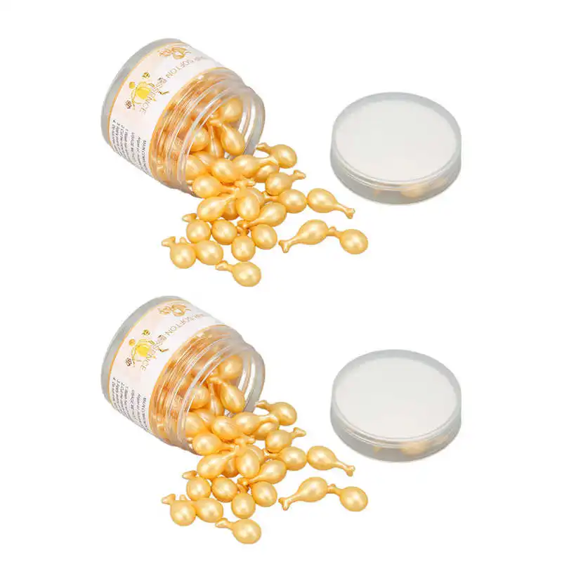 

Hair Treatment Oil Improve Hair Elasticity Hair Oil Capsules Nourishing for Salon