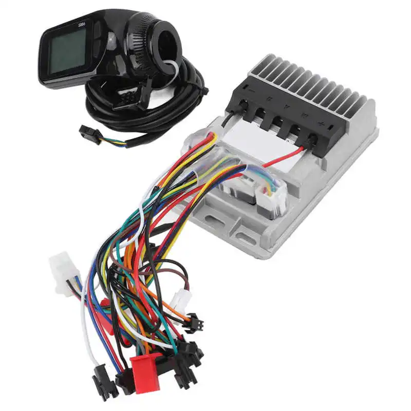 

48V/60V 500W/1000W Sine Wave Brushless Controller Kit 3 Modes Scooter Brushless Controller LCD Display E-Bike Accessories Part