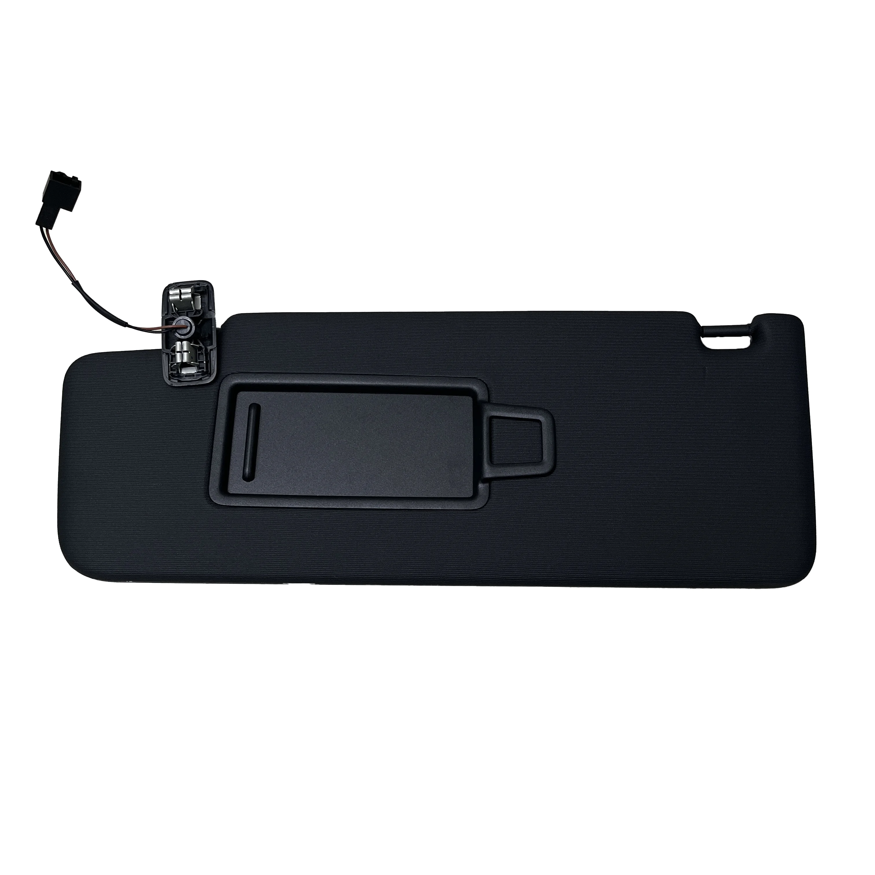 Для VW Tiguan L Touran Kodiaq 2017-2024 интерьер черный солнцезащитный козырек солнцезащитная панель зеркало для макияжа с кабелем 5TD 857551   5ТД 857552