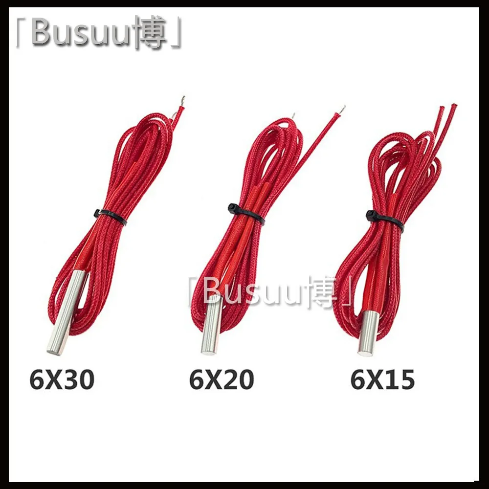 

3D printer single head electric heating tube single end heating heating tube heating rod 12V/24V hot end printing head