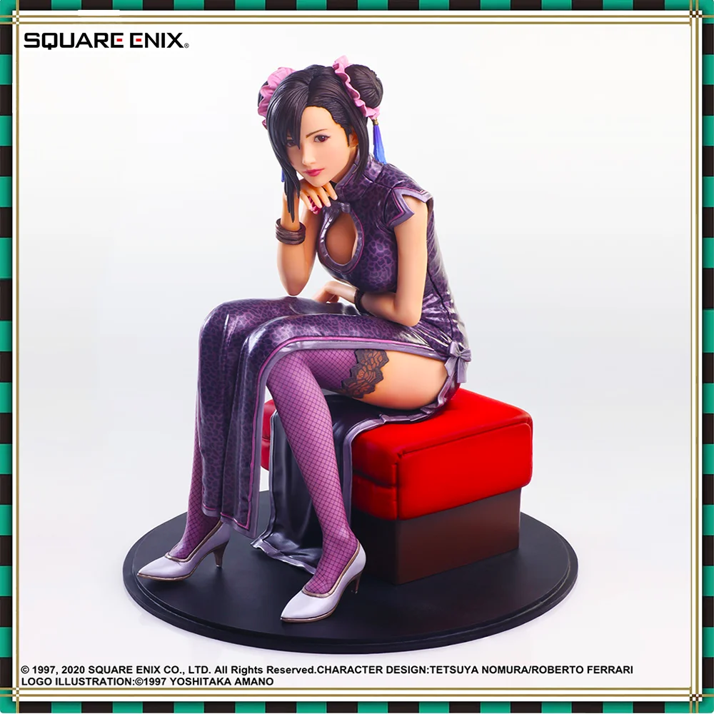 

Square Enix Final Fantasy VII Remake Static Arts Tifa Lockhart Fighter Dress Ver. Anime Figure Complete Model