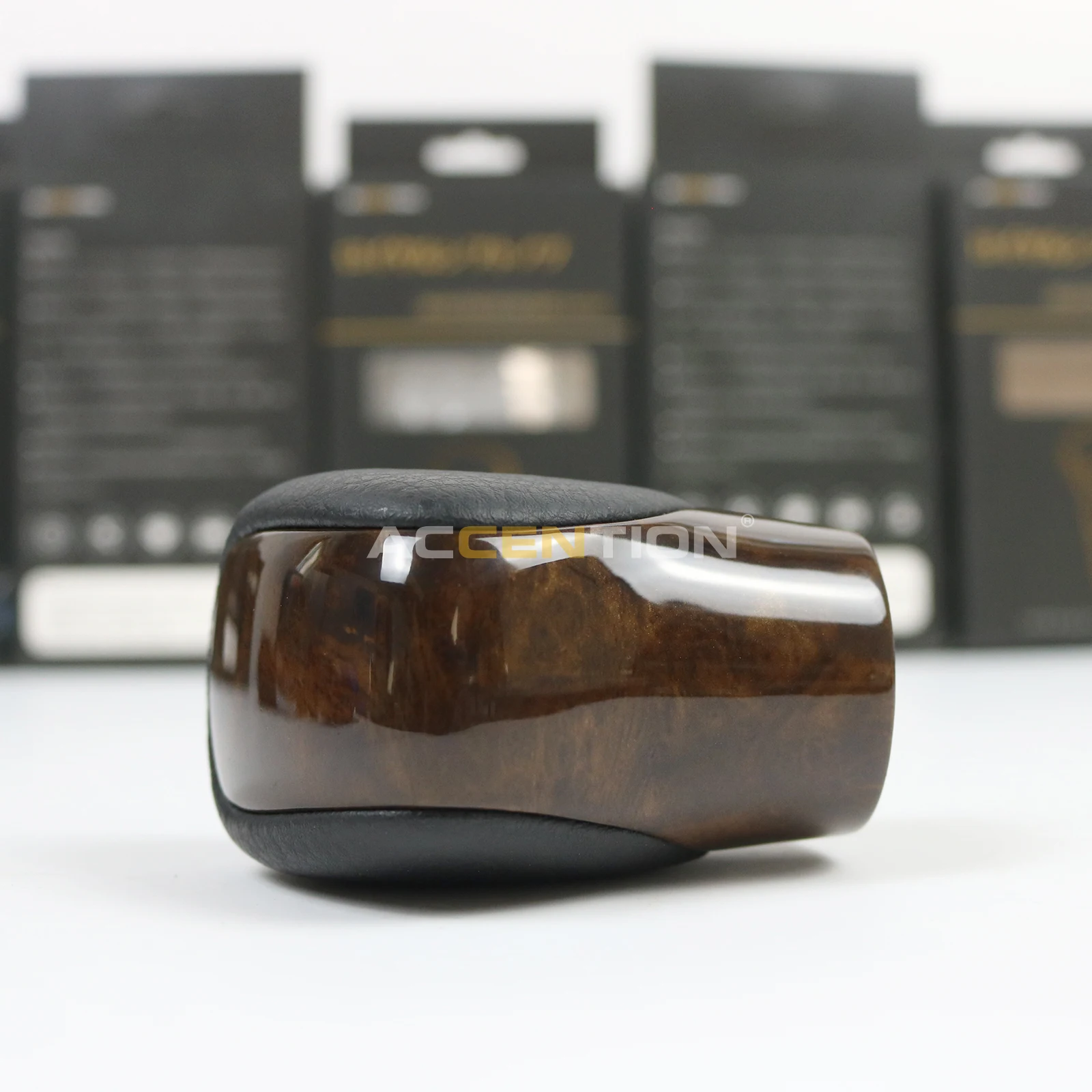 Черная кожаная ручка переключения передач для Toyota Lexus GS-450H GX IS-300 NX-300H RC-300 2015-2021