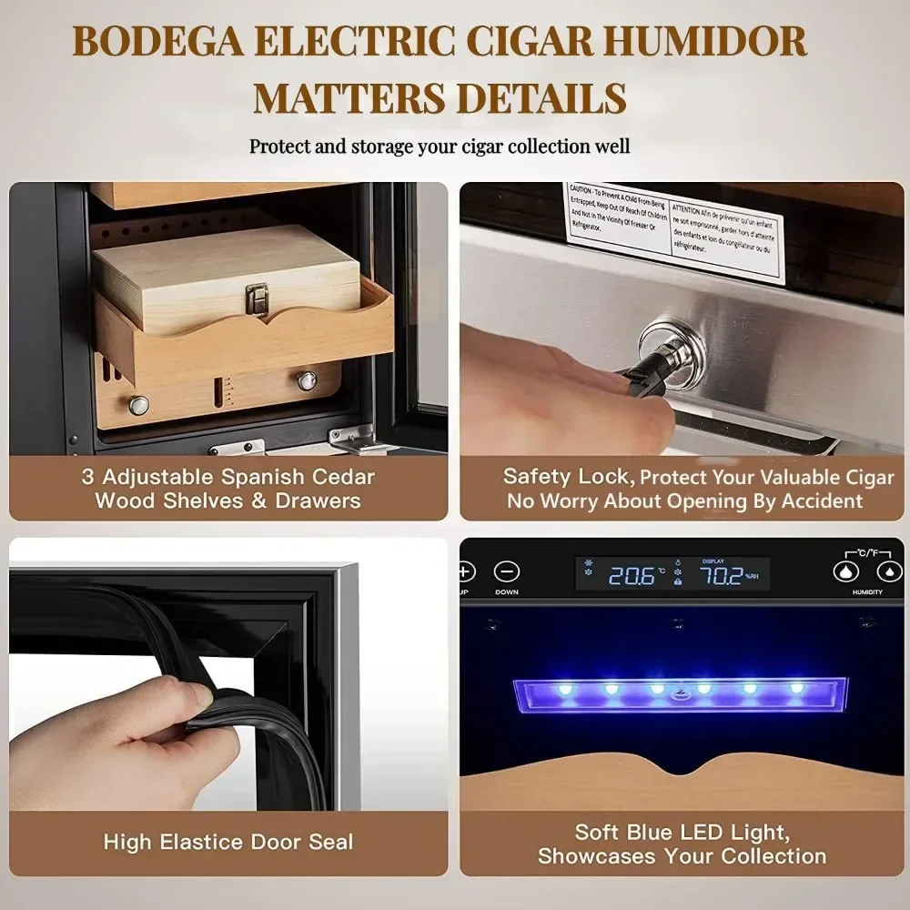 Увлажнитель воздуха BODEGA электрический 82L 893. Wood et MELWood