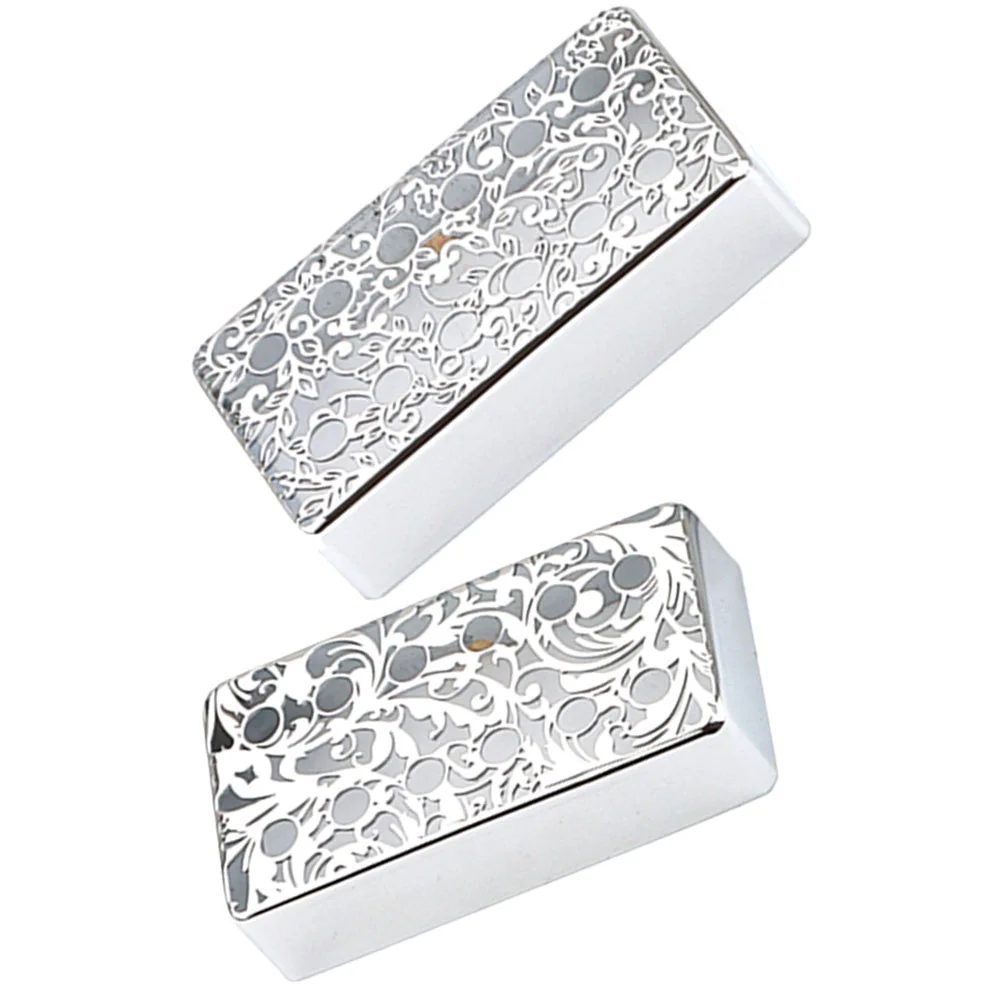 2 шт. чехол для гитарного звукоснимателя с рисунком хромированная упаковка Gb613