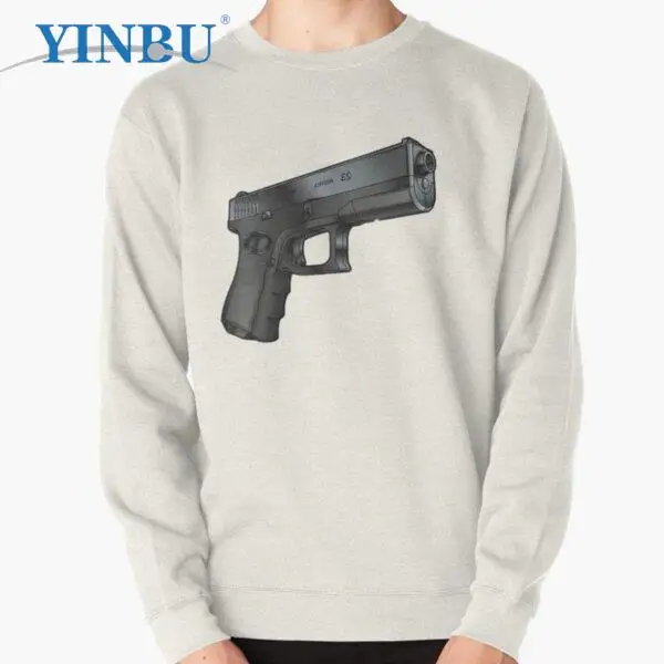 

3d glock 23 gen 4 pullover new in hoodies sweatshirts Fashion clothes for men streetwear
