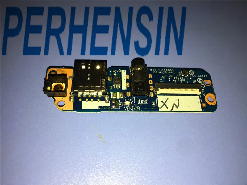 Оригинальная дочерняя плата Dell Latitude E7450 аудиокнопка USB cn-0110hr 0110hr 110HR ls-a961p 100%