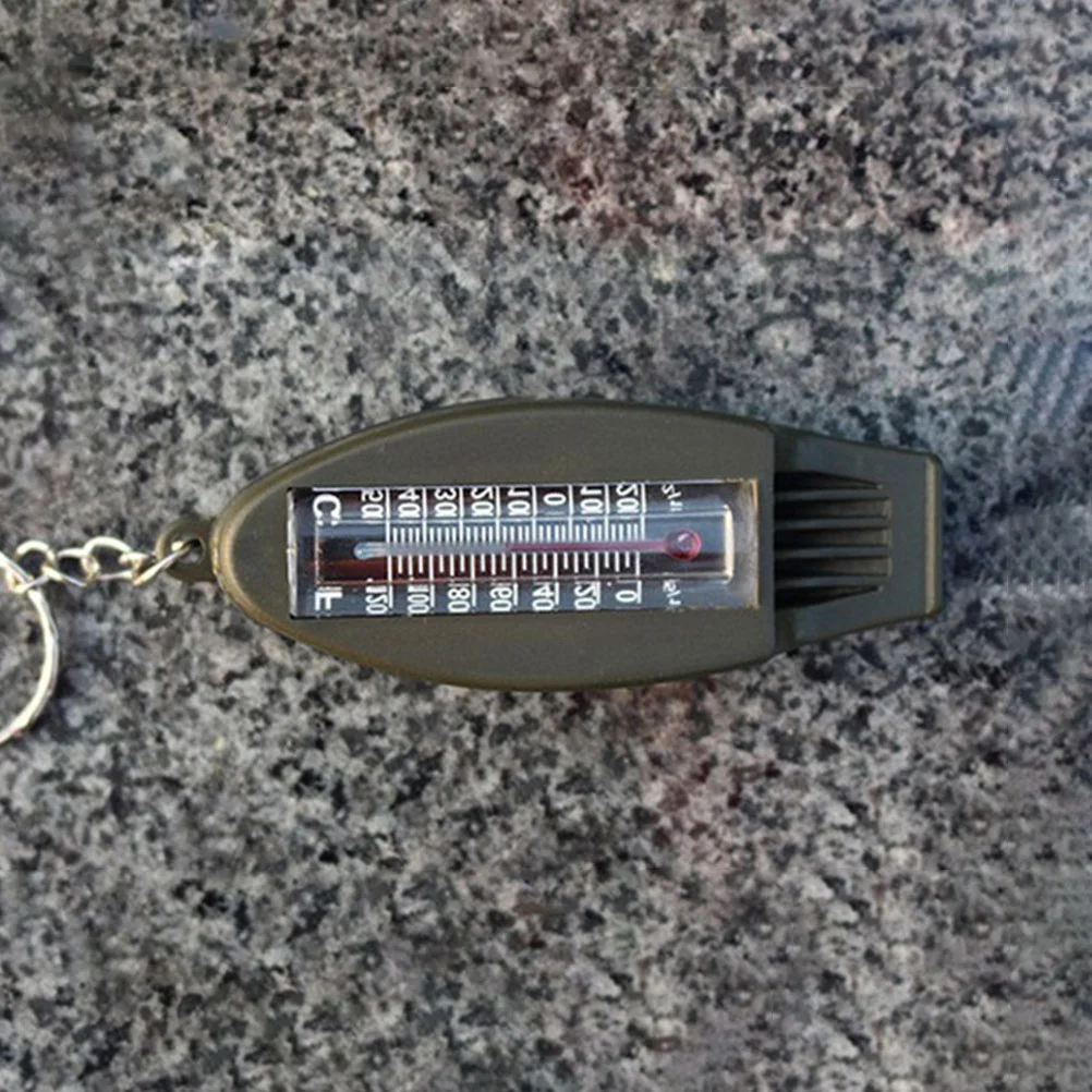 2 шт. наружное 4-в-1 свисток Компас увеличительное стекло |