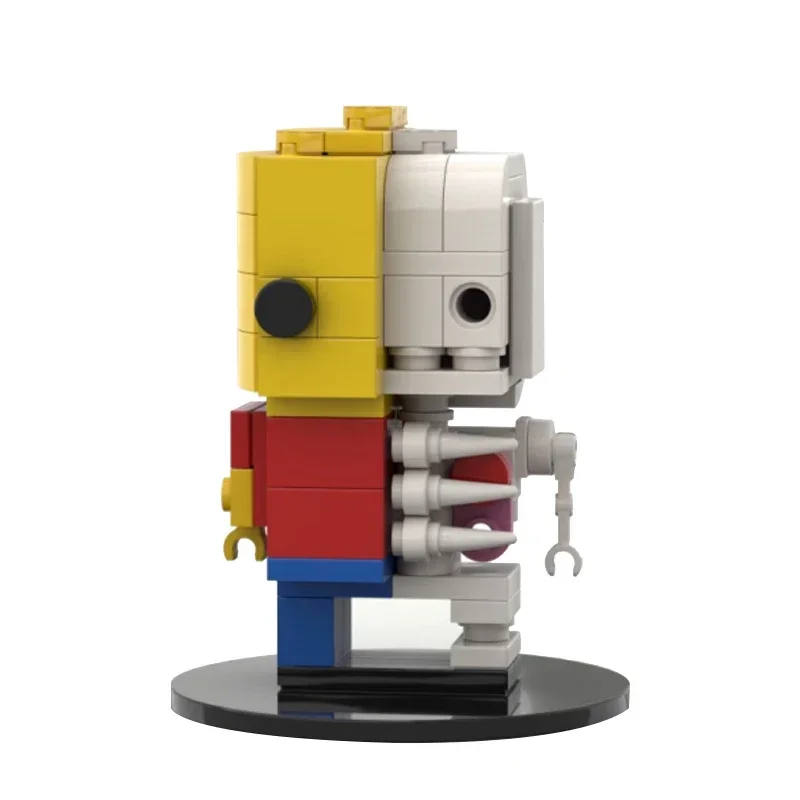 Brickheadz MOC Аниме Фигурки Скелет Человек