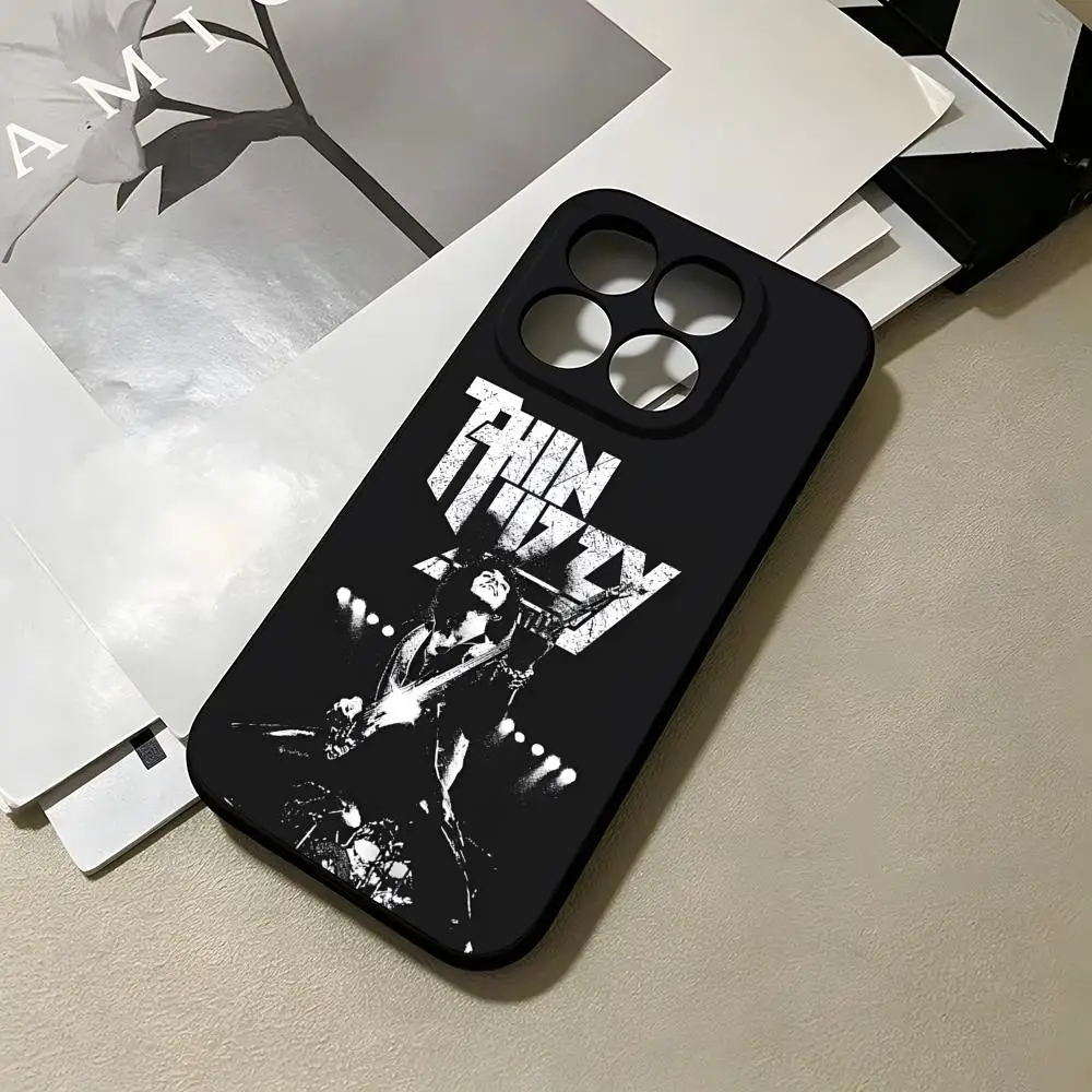 Фото Чехол для телефона Rock Band T-hin Lizzy для Xiaomi 17 Pro Ultra 15 14 13 12 Pro Ultra Redmi 15 Pro Plus 5G 4G, силиконовый чехол №1