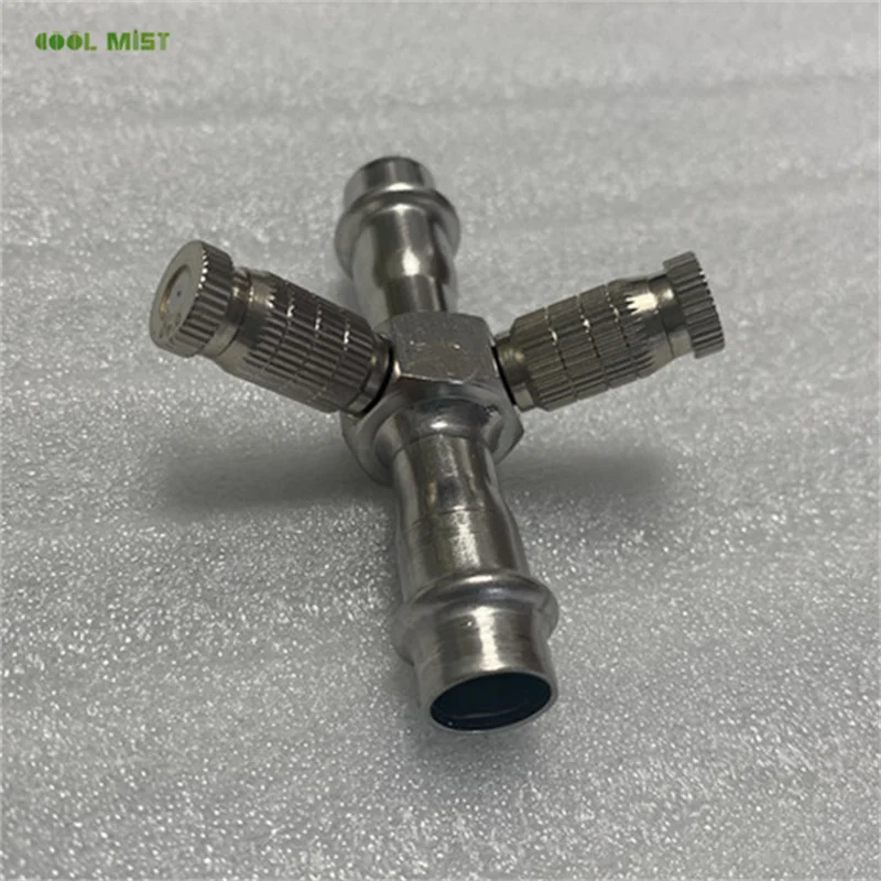 S440 High pressure 0-500bar Stainless Steel Binding Welding Connnector Fog Nozzle Fittings 3/8 Water Sprayer Mist Cooling System