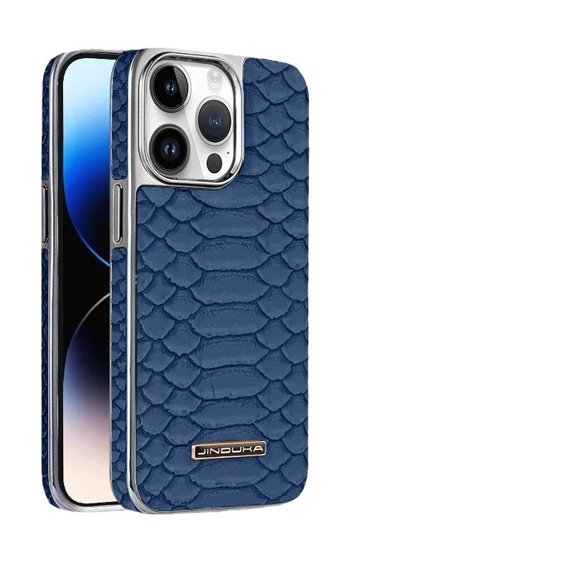 Подходит для Apple 14promax персонализированный Чехол телефона со змеиным узором