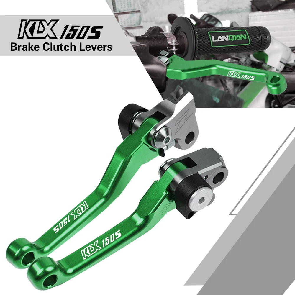 

For KAWASAKI KLX150S KLX 150S Motorbike Custom Made Brake Clutch Lever Motorcycle Accessories KLX 150 S 2009-2013 2012 2011 2010
