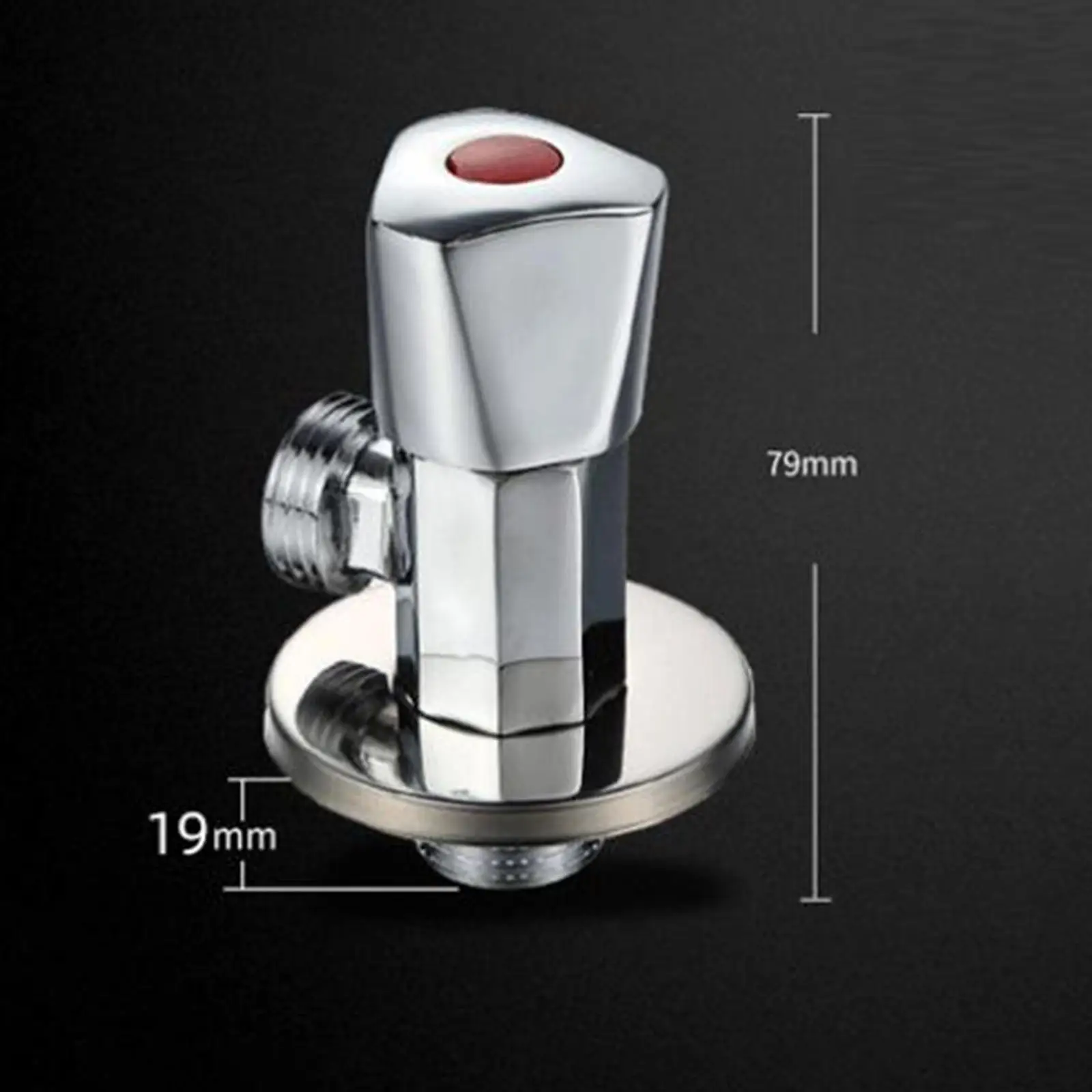 

Предохранительный клапан под углом сжатия, медный соединитель, поворотный клапан для раковины, унитаза, Сменные аксессуары