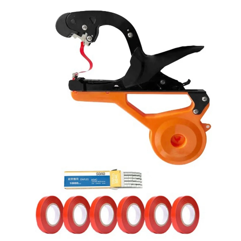 

Garden Tool Plant Tying Tapetool Branch Binding Machine Hand Tying Machine Tapes Vegetable Stem Strapping Pruning Tool