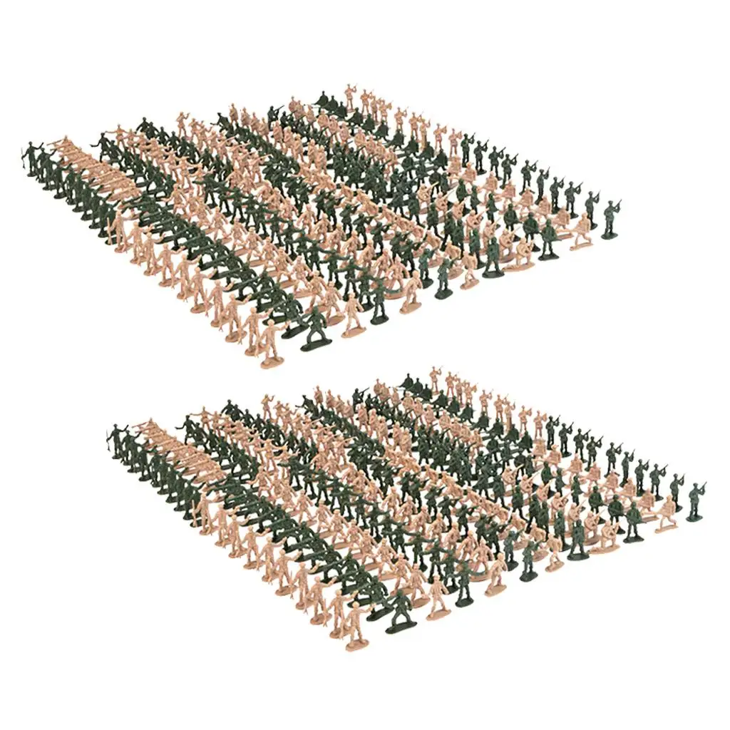 720 шт. масштаб 1:72 пластиковая фигурка модель песочного стола украшения