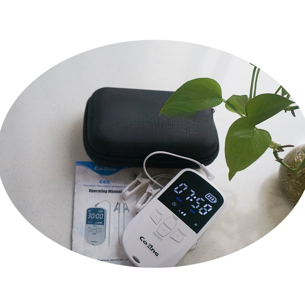 

insomnia treatment device ces electro stimulation students learning pressure fight stress/ fatigue/jumpy and nervous sleep help