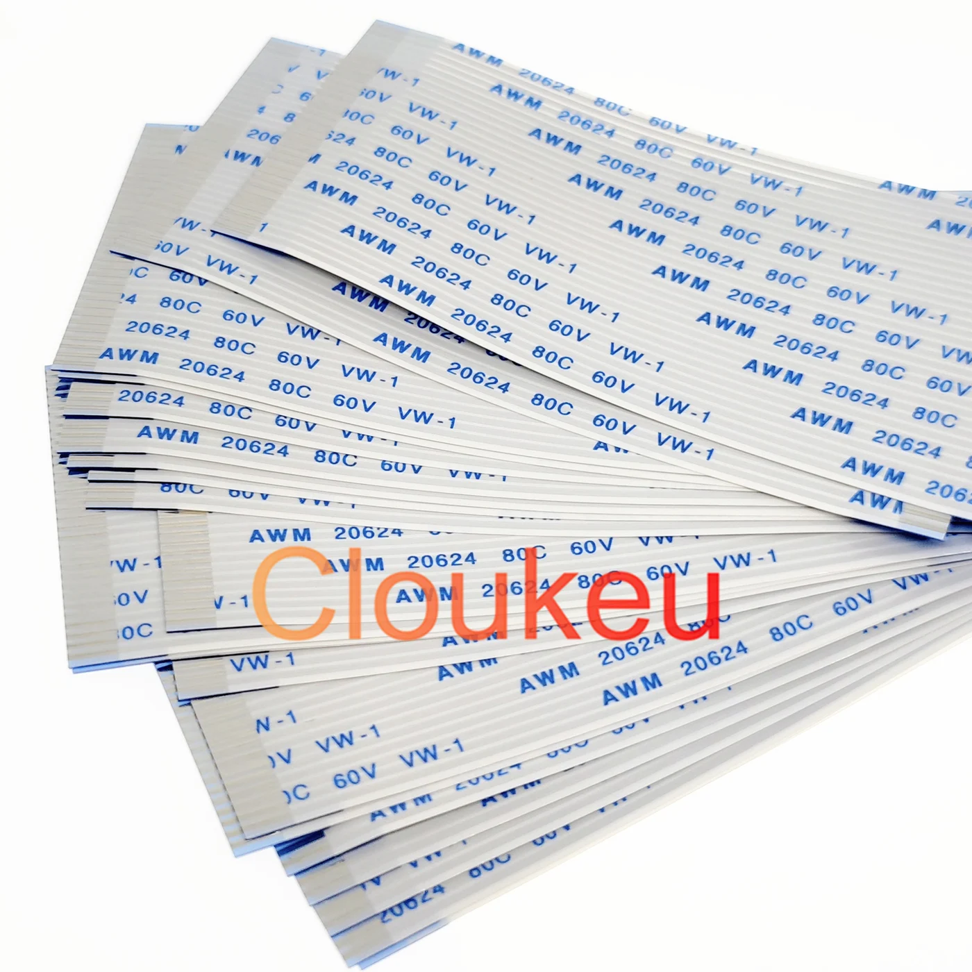 AWM 20624 80C 60V VW-1 FFC FPC Гибкий плоский кабель 1 25 мм 5 см-30 см 4P-40Pin тип A интерфейс одного