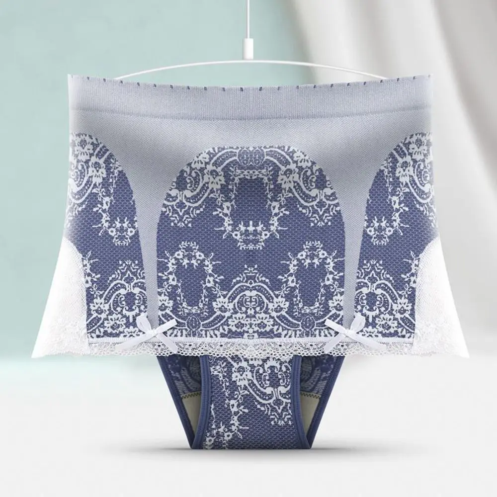 

Slim Intimates Large Size Hip-lifting Safety Panties Cotton Briefs Lace Panties Girl Intimates High-waist Panties
