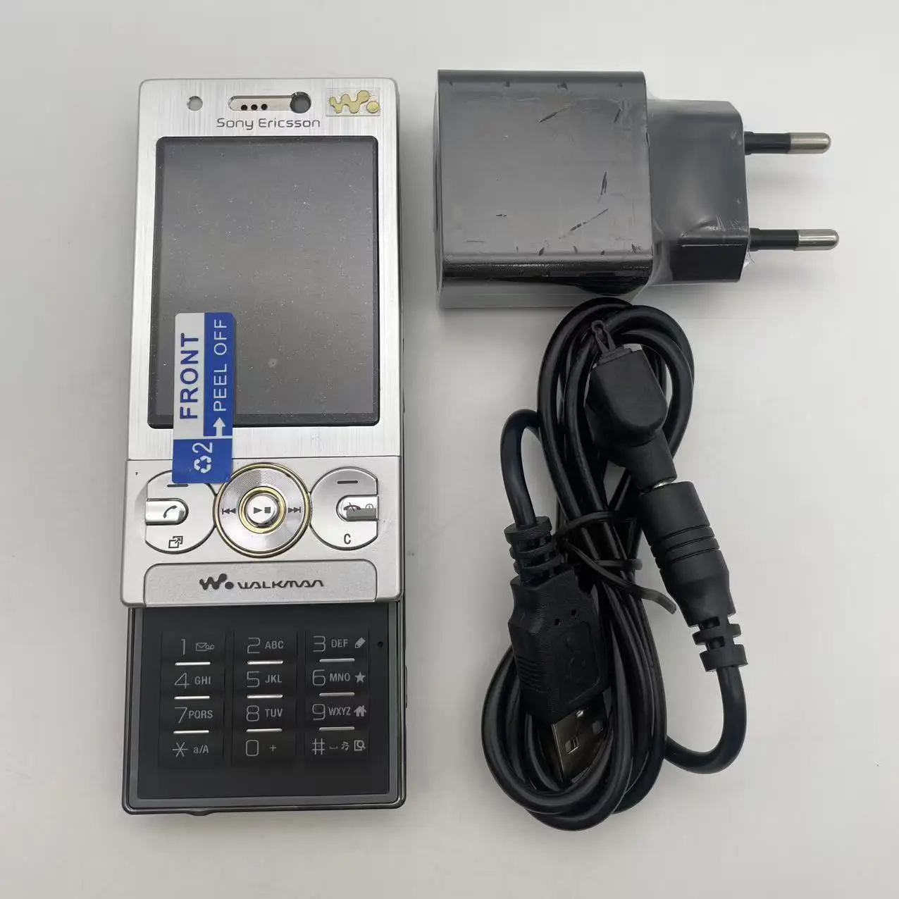 Мобильный телефон Sony Ericsson W715, восстановленный, оригинальный, разблокированный, Vodafone, 2G, FM, разблокированный сотовый телефон, бесплатная доставка (art.: 3920dad98d232) - 3920dad98d232