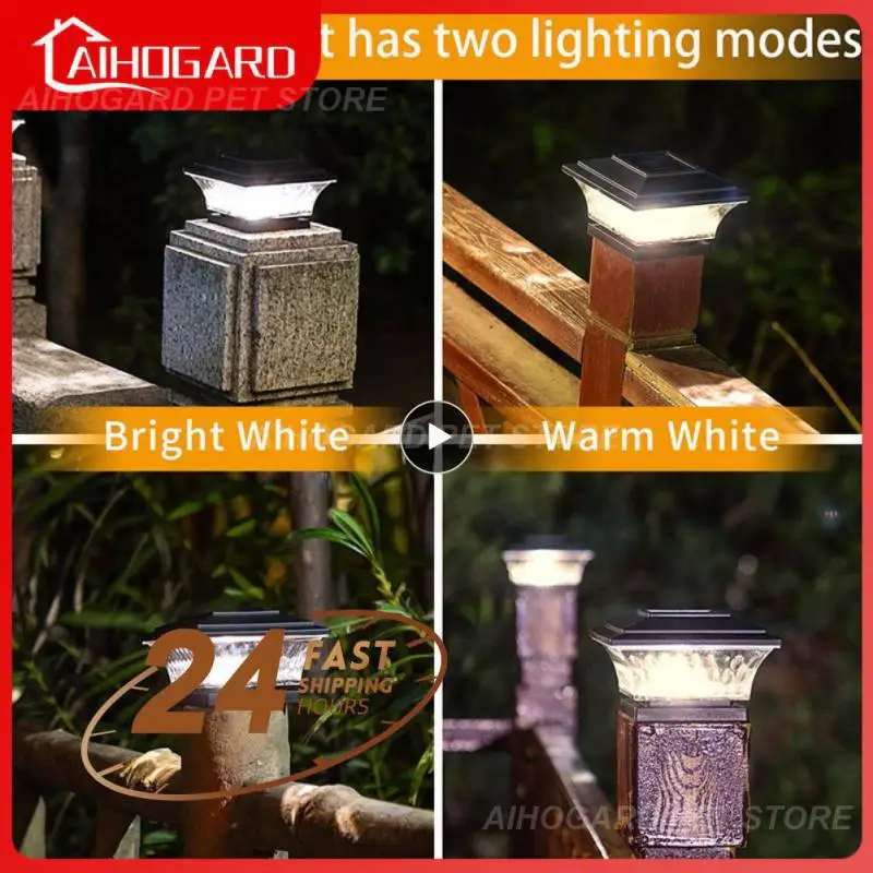 

Solar Light Fence Lights Silicon Energy Saving Street Garden Porch Lamp Waterproof Cost-effective Solar Energy Led Wall Light