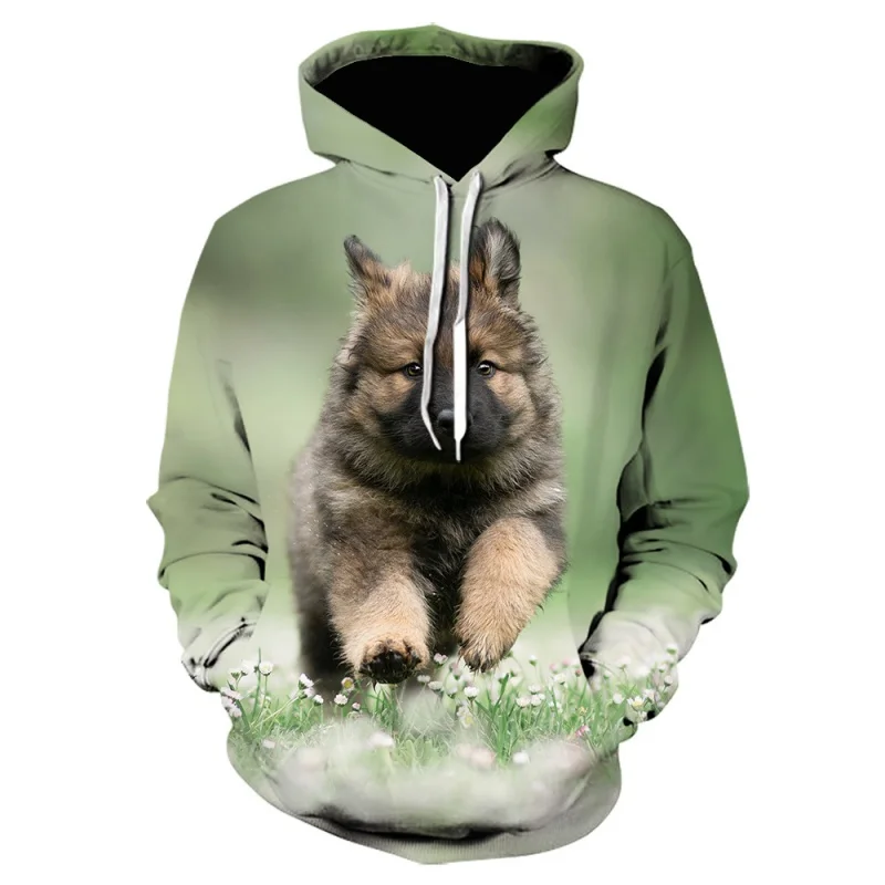 

Animal Pug 3D Print Hoodie For Men Fashion German Shepherd Dog Sweatshirt Casual Sports Pullover Bulldog hoodie Women