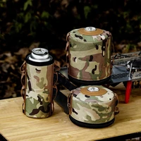 durable outdoor camping tissue box fuel cylinder sleeve gas can protective cover storage bag gas tank case