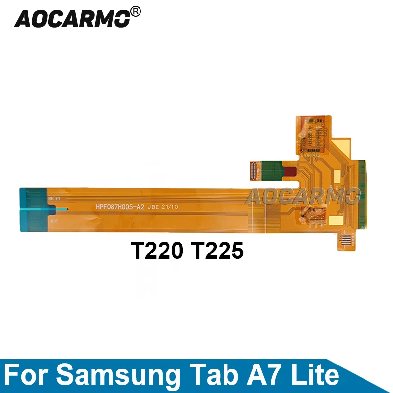 Шлейф Aocarmo для сенсорного ЖК-дисплея Samsung Galaxy Tab A7 Lite 8 7 дюйма SM- T220 T225