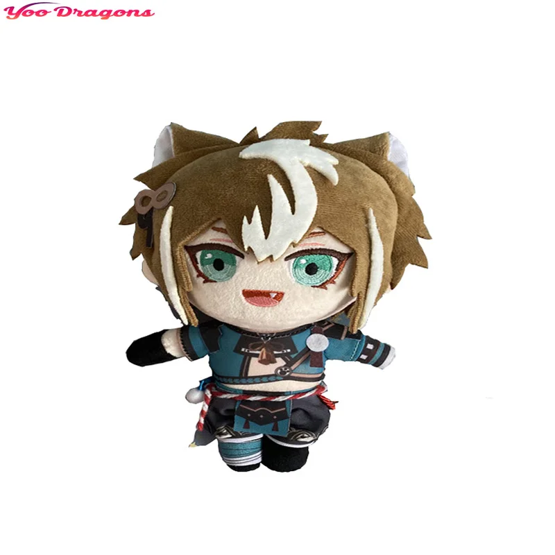 

20cm Anime Game Genshin Impact Gorou Plush Doll Pillows Cosplay Cartoon Props Accessories for Kids Gift
