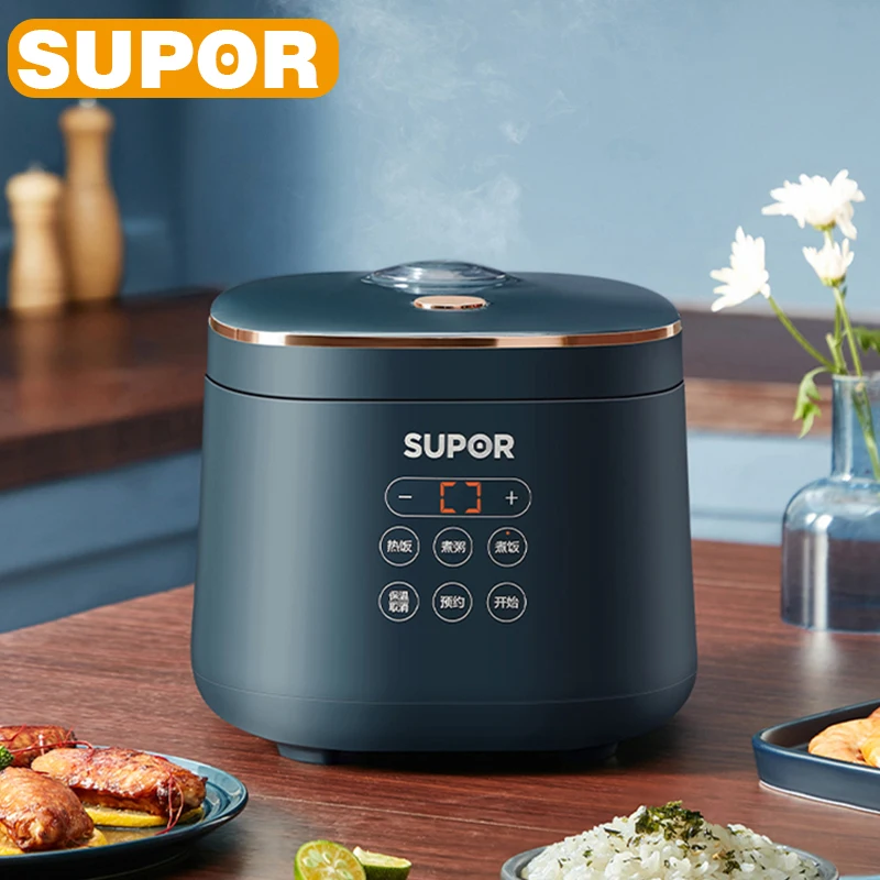 

Rice Cooker 1.8L Capacity Small Smart Electric Cooker Multifunction Full Automatic Rice Cooker Suitable For 1-4 People
