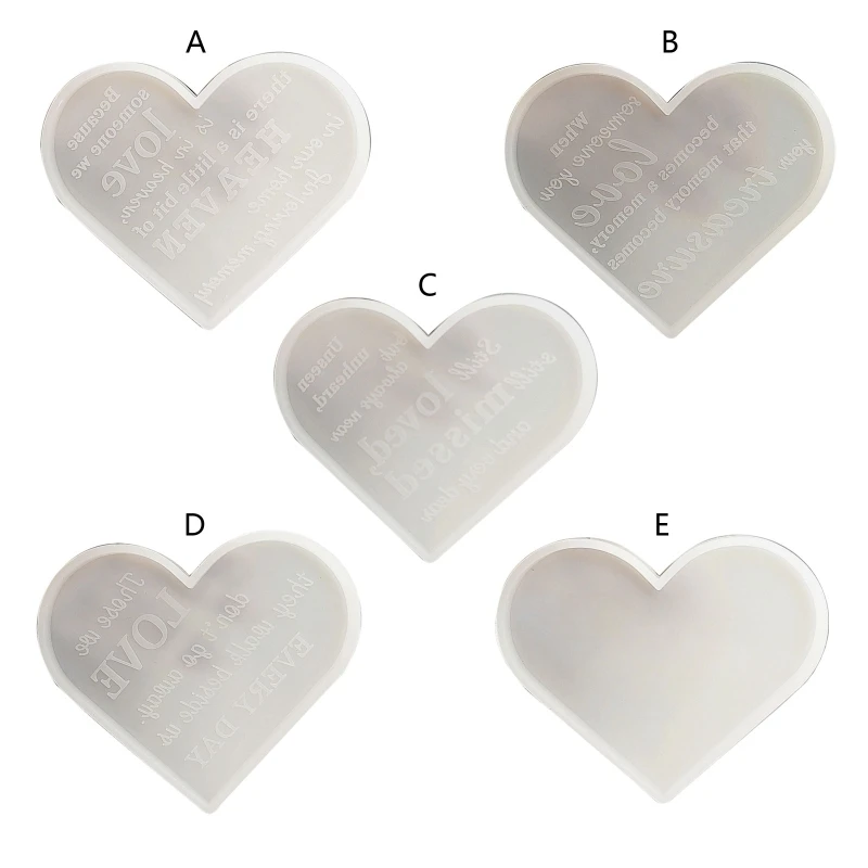 

Heart Photo Frame Drop Glue Mold Diy Creative Love Photo Frame Wall Pendant Decoration Photo Frame Pendant Silicone Mold