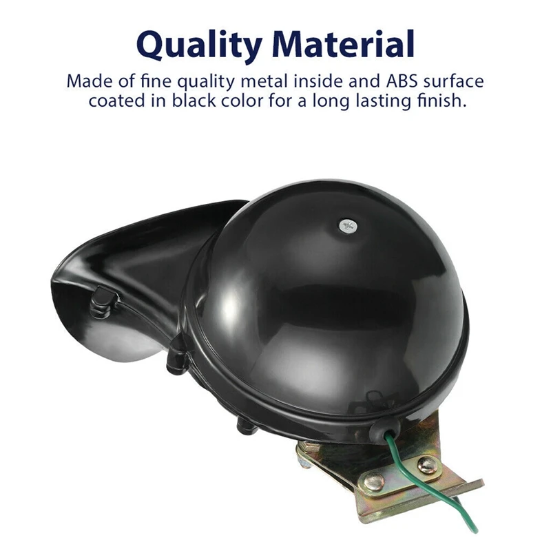 Громкий 300 дБ 12 В Электронная улитка яркий звук для автомобилей мотоциклов