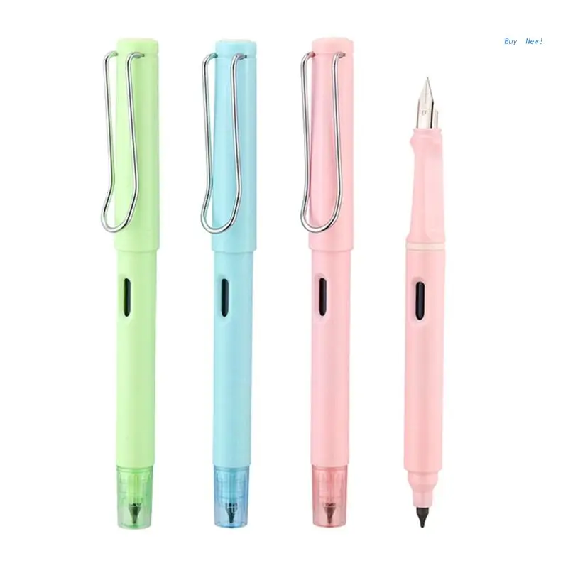 

Двухсторонняя перьевая ручка EF перо с карандашом без чернил для детей студентов подарки на день рождения