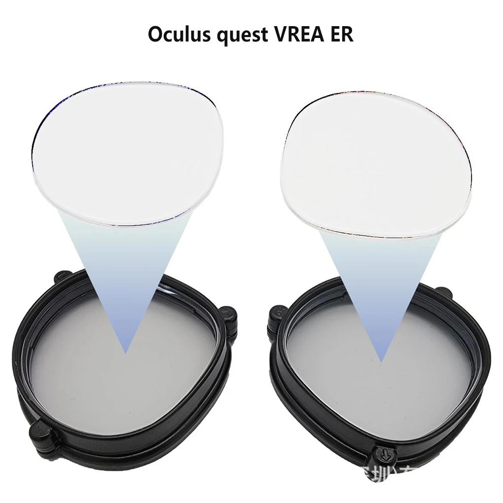 

1 Pair VR Headset Lens Insert Metal Frame Virtual Reality Glasses Repairing Maintenance Spare Parts for Women Men