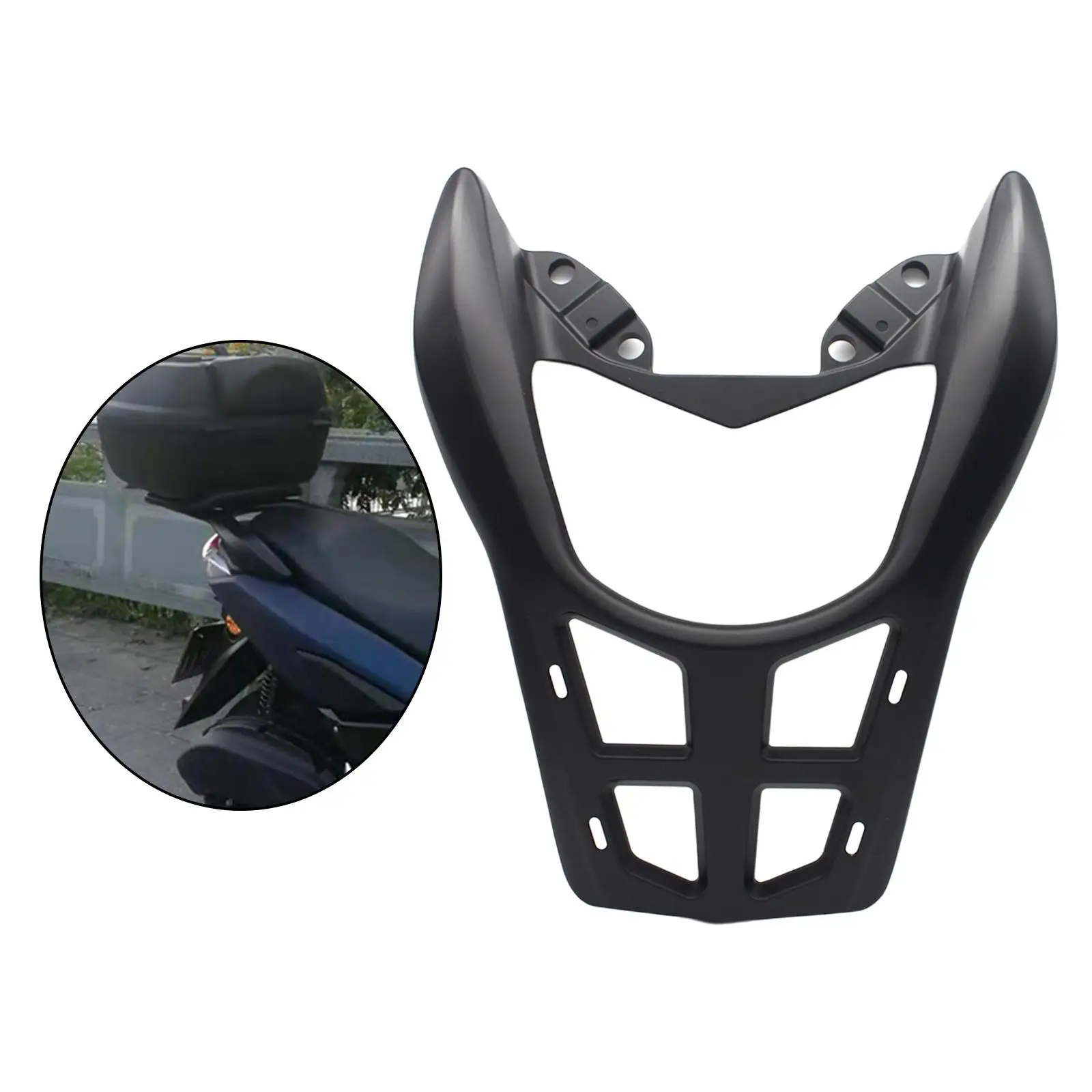 

Задняя багажная стойка для мотоцикла, полка для перевозки, багажная полка, багажная Рамка для Yamaha Nmax 155 2020 2021, легкая установка деталей