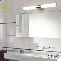 gitex wall lamps bathroom led mirror light 12w 16w 22w ac85 265v acrylic tube wall modern wall lamp bathroom lighting fixtures