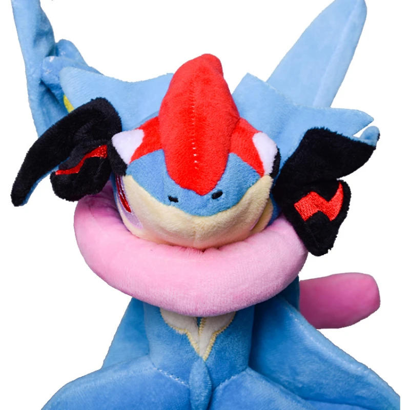 TAKARA TOMY Pokemon Anime Greninja плюшевая кукла синяя крутая лягушка Koga Ninja мягкая игрушка