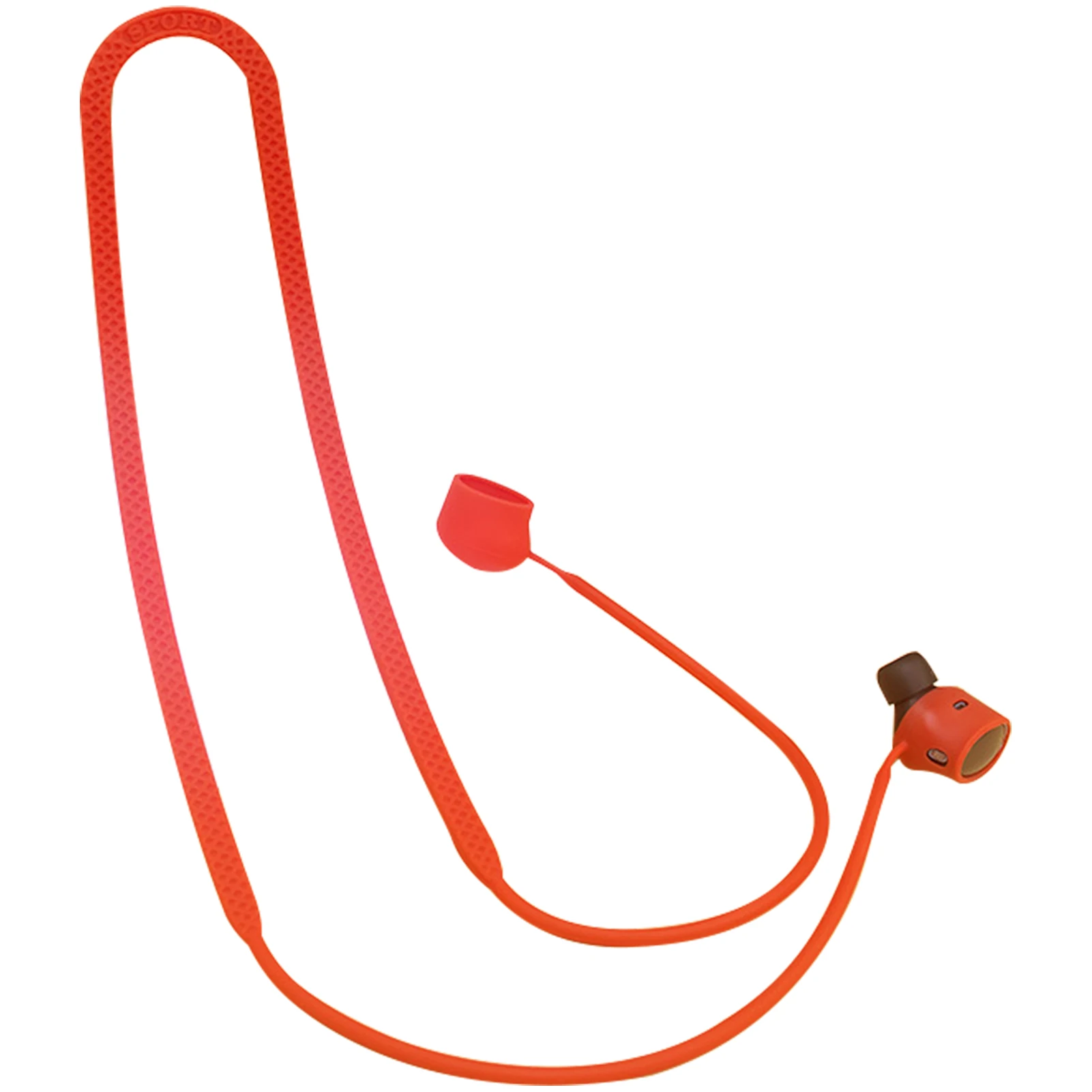 

Anti-Lost Silicone Earphone Rope Holder Cable For1MORE EVO Earbuds Wireless Headphone Neck Strap Cord Sweatproof Lanyard