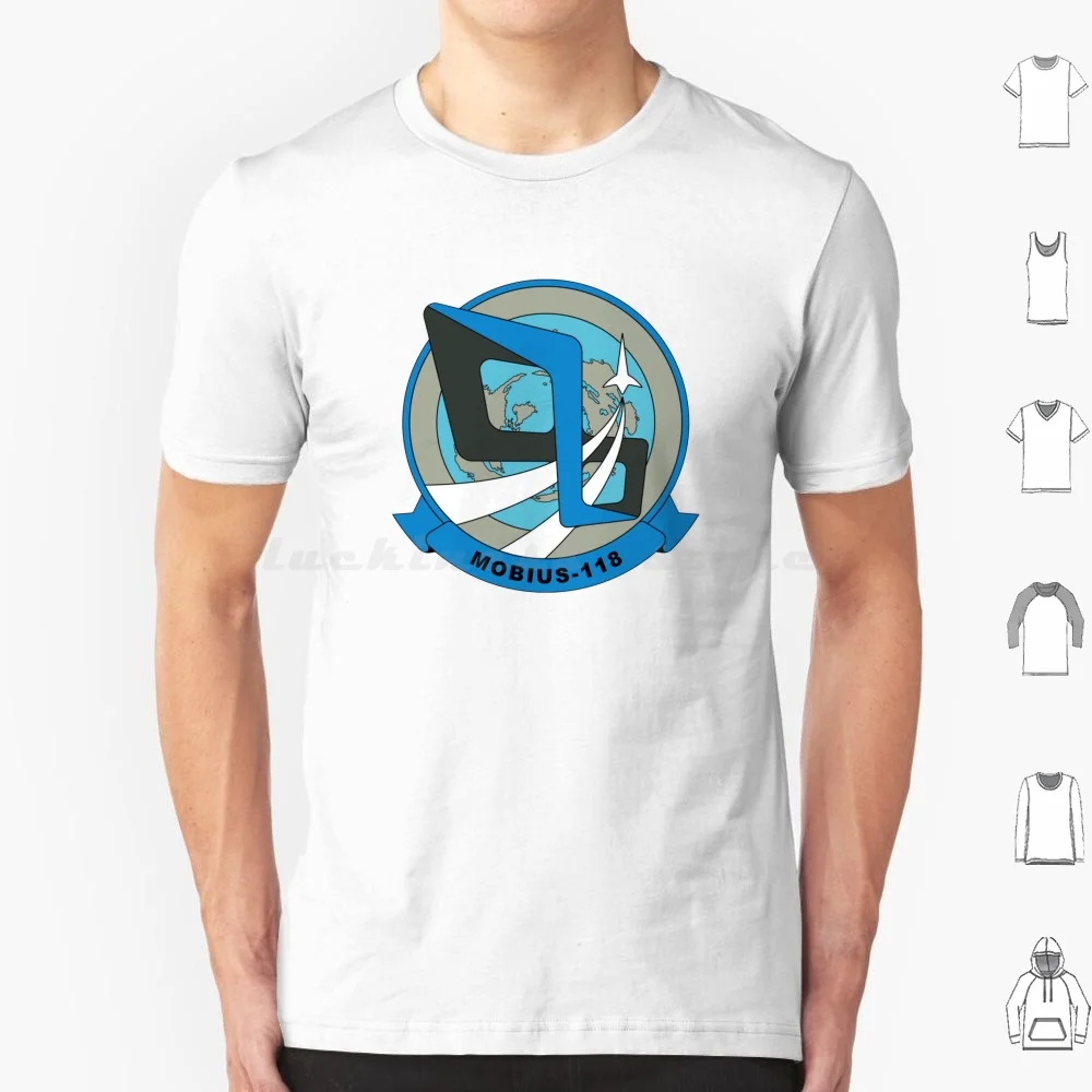 Футболка Ace для мужчин и женщин хлопковая рубашка с принтом эскадры Mobius Phantom F 4a Isaf