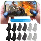 Перчатки для пальцев для игры, перчатки для пальцев, дышащий чехол для игрового контроллера для PUBG, светящийся сенсорный экран Pro Phone110 пар